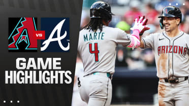 D-backs vs. Braves Highlights 