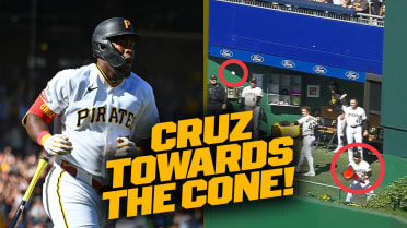 Oneil Cruz's three-run homer (13)