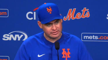 Carlos Mendoza on Holmes' start, Garrett's outing