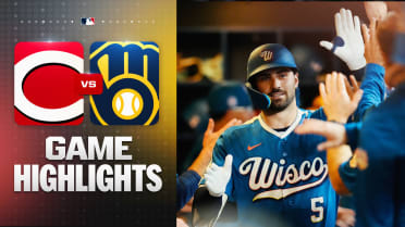Brewers score 20 runs to clinch postseason berth