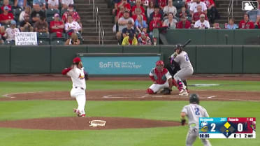 Carlos Virahonda's two-run home run