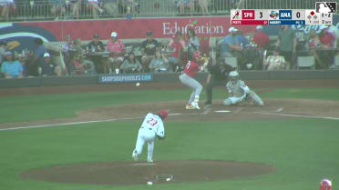Tai Peete singles on a ground ball to center fielder Druw Jones. Josiah Ragsdale scores.