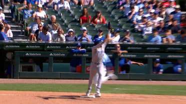 Kazuma Okamoto gets out at first after review