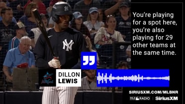 Dillon Lewis on being traded to the Marlins, more