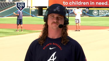 Grant Holmes on his hair routine, Braves' comradery