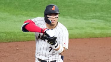 Teruaki Sato's RBI double