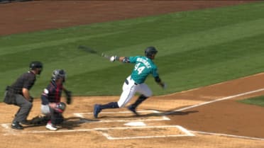 Julio Rodríguez's RBI double