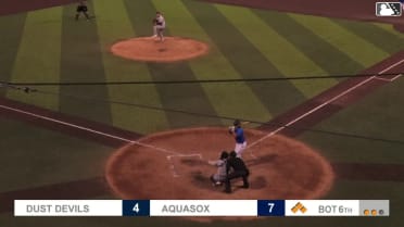 Luke Stevenson doubles (12) on a line drive to center fielder Gage Harrelson. Anthony Donofrio scores. Jo Oyama scores. Jonny Farmelo scores.