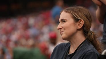 Phillies' tribute to Sarah Langs on Lou Gehrig Day
