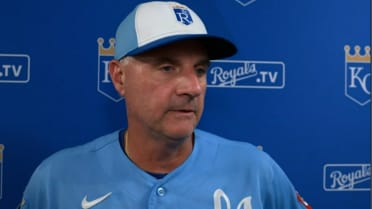 Matt Quatraro discusses the Royals' 12-6 loss