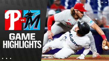 Phillies vs. Marlins Highlights 