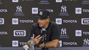 Aaron Boone talks Schlittler, Chisholm Jr. in 9-6 win