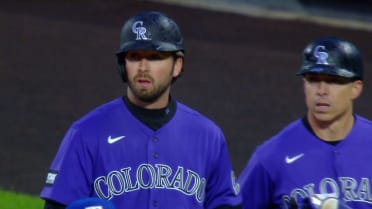 Sterlin Thompson's first career hit