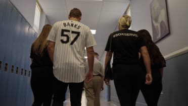 White Sox players' wives visit Misericordia