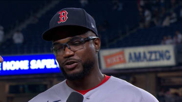 Andruw Monasterio talks his homer in Red Sox's win