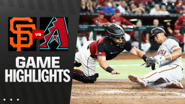 Giants vs. D-backs Highlights