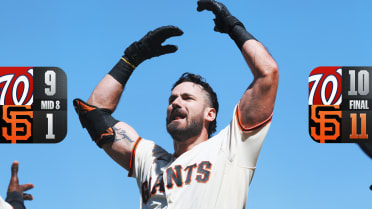 Remontada de 10 carreras de los Gigantes