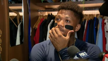Ronald Acuña Jr. sobre la eliminación