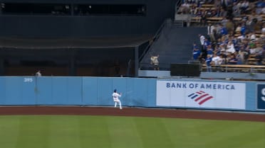 Michael Toglia hits a double after review