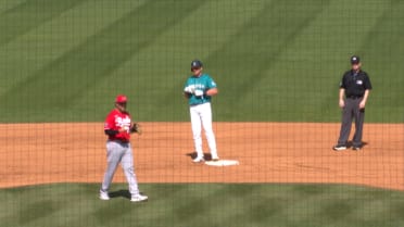 Doble empujador de Luke Raley 