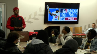 Hunter Greene honors legacy of Jackie Robinson