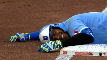 Salvador Perez's first triple since 2022