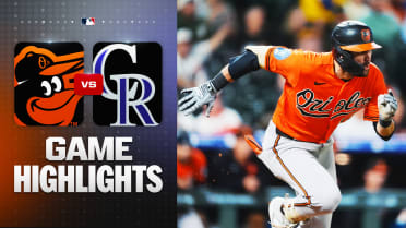 Basallo, Cowser lead Orioles to a win over Rockies