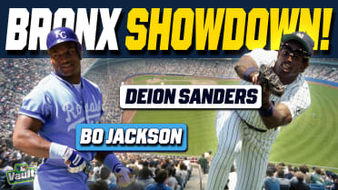 Bo, Deion put on a SHOW at Yankee Stadium!