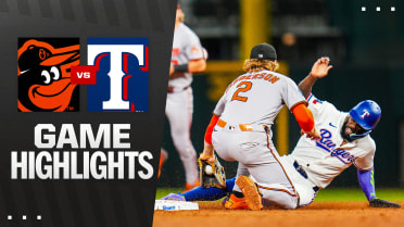 Orioles vs. Rangers Highlights