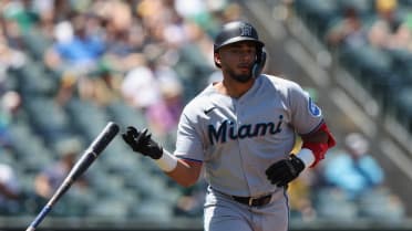 Leo Jiménez's first home run of the season