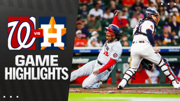 Nationals vs. Astros Highlights