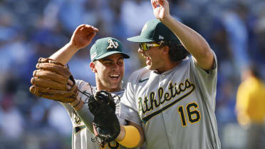 Hogan Harris seals the Athletics' win