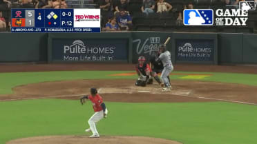 Michael Arroyo triples (1) on a line drive to right fielder Jack Winkler. Ryan Bliss scores.
