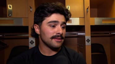 Zach Agnos on his outing against the Dodgers