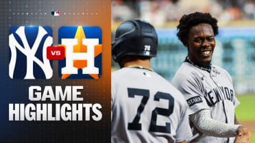 Yankees' bats hit four homers in 12-4 win over Astros