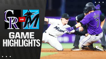 Rockies vs. Marlins Highlights