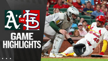 Athletics vs. Cardinals Highlights