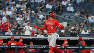 The Angels rack up five homers in win over Yankees