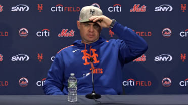 Carlos Mendoza discusses Pete Alonso's error, loss