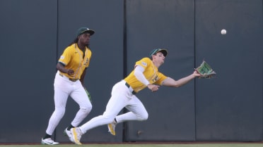 Tyler Soderstrom's amazing catch