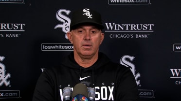 Pedro Grifol discusses the White Sox 2-1 win
