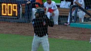 Eric Booth Jr. snags three hits and two steals