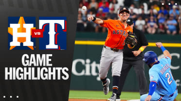 Astros vs. Rangers Highlights