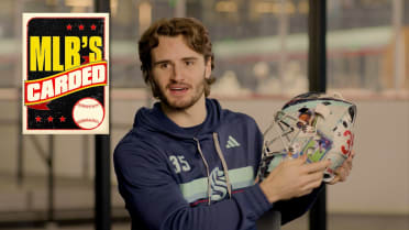 MLB's Carded: The baseball card goalie mask