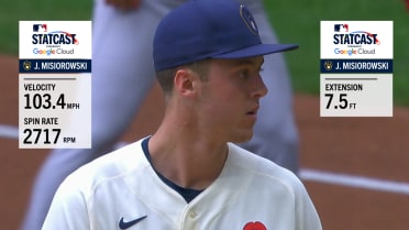 Jacob Misiorowski sets record for 100+ mph pitches