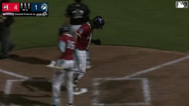 Carsten Sabathia III's third homer in Single-A