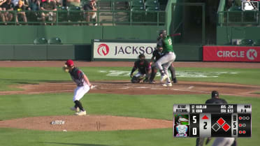 Chase Harlan homers (1) on a fly ball to left center field. Eduardo Quintero scores. Logan Wagner scores.