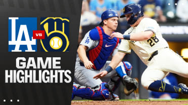 Dodgers vs. Brewers Highlights