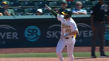 Zack Gelof's solo home run (13) 
