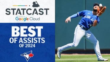 Blue Jays' Top 5 outfield assists of 2024